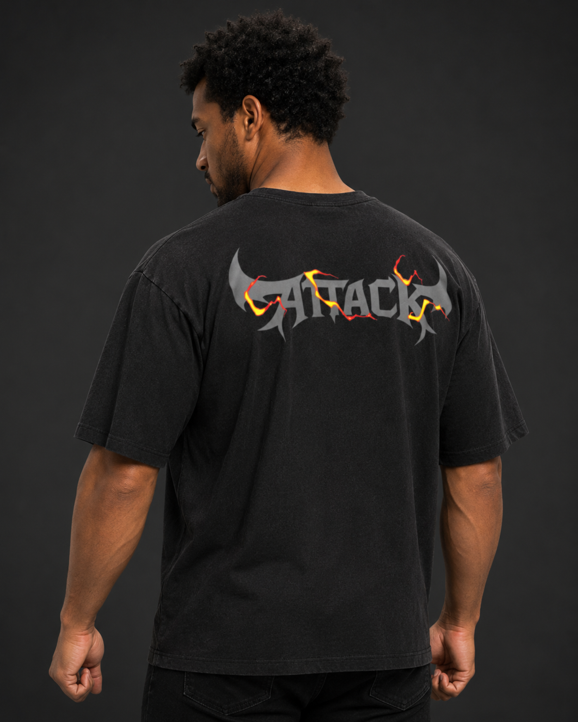 ATTACK | Oversized T-Shirt