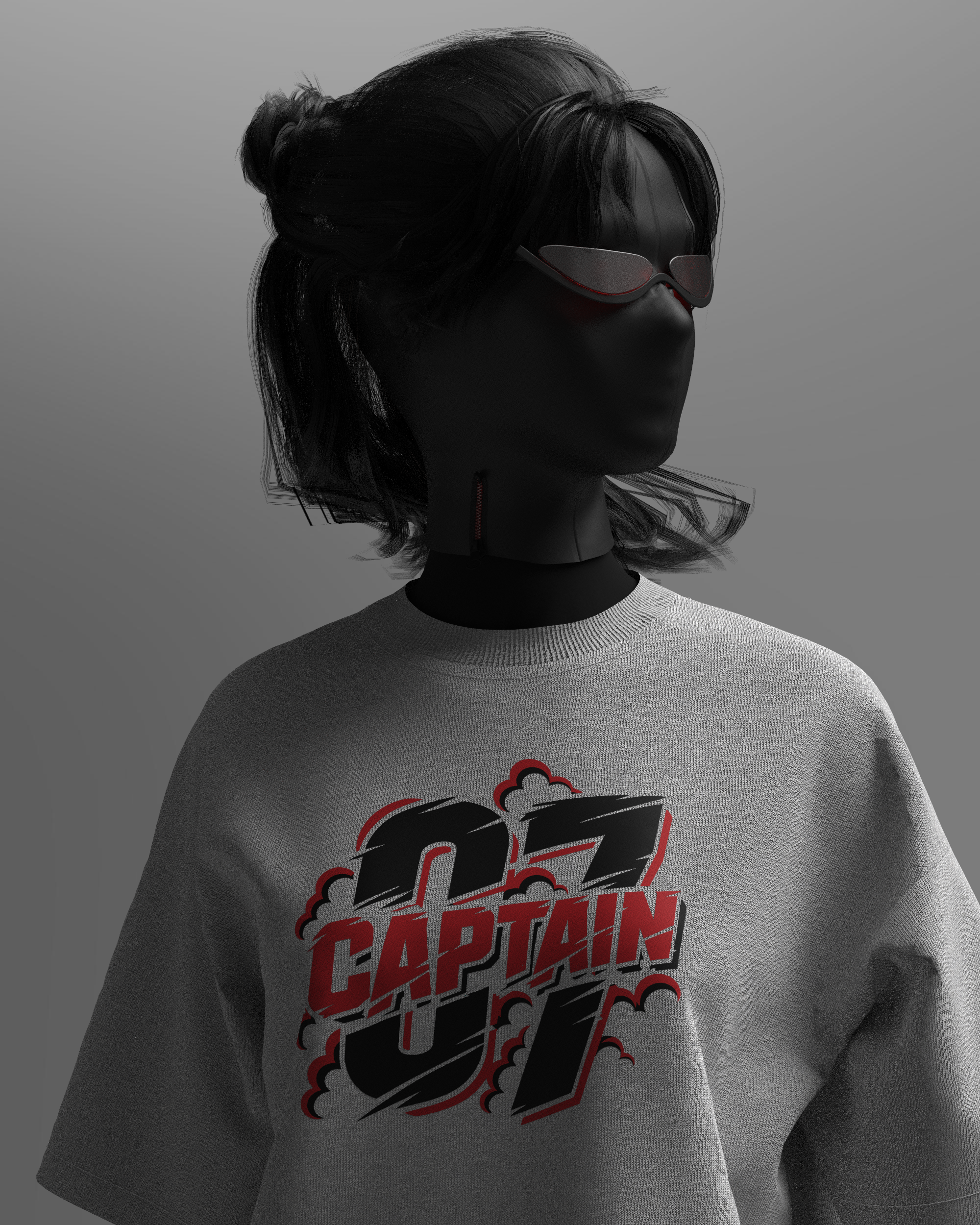 Captain 07 Oversized Tee