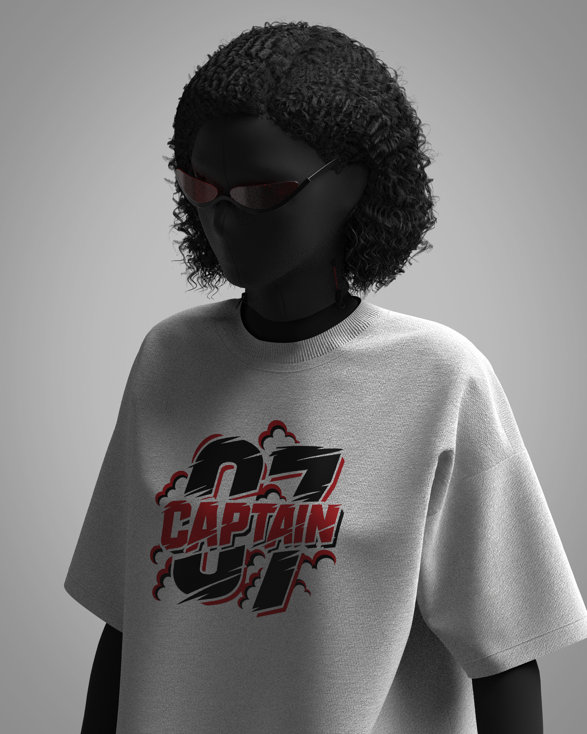 Captain 07 Oversized Tee
