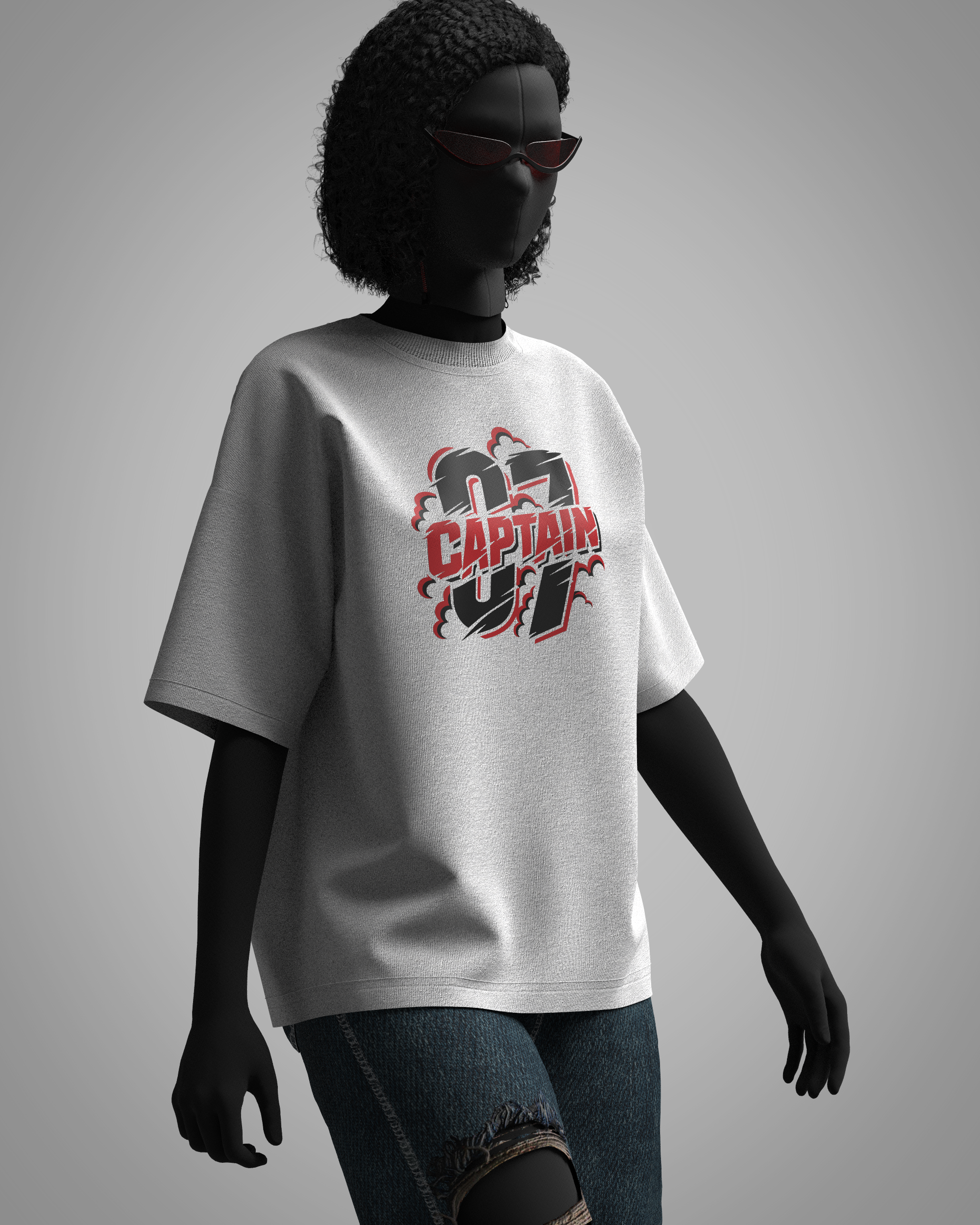 Captain 07 Oversized Tee