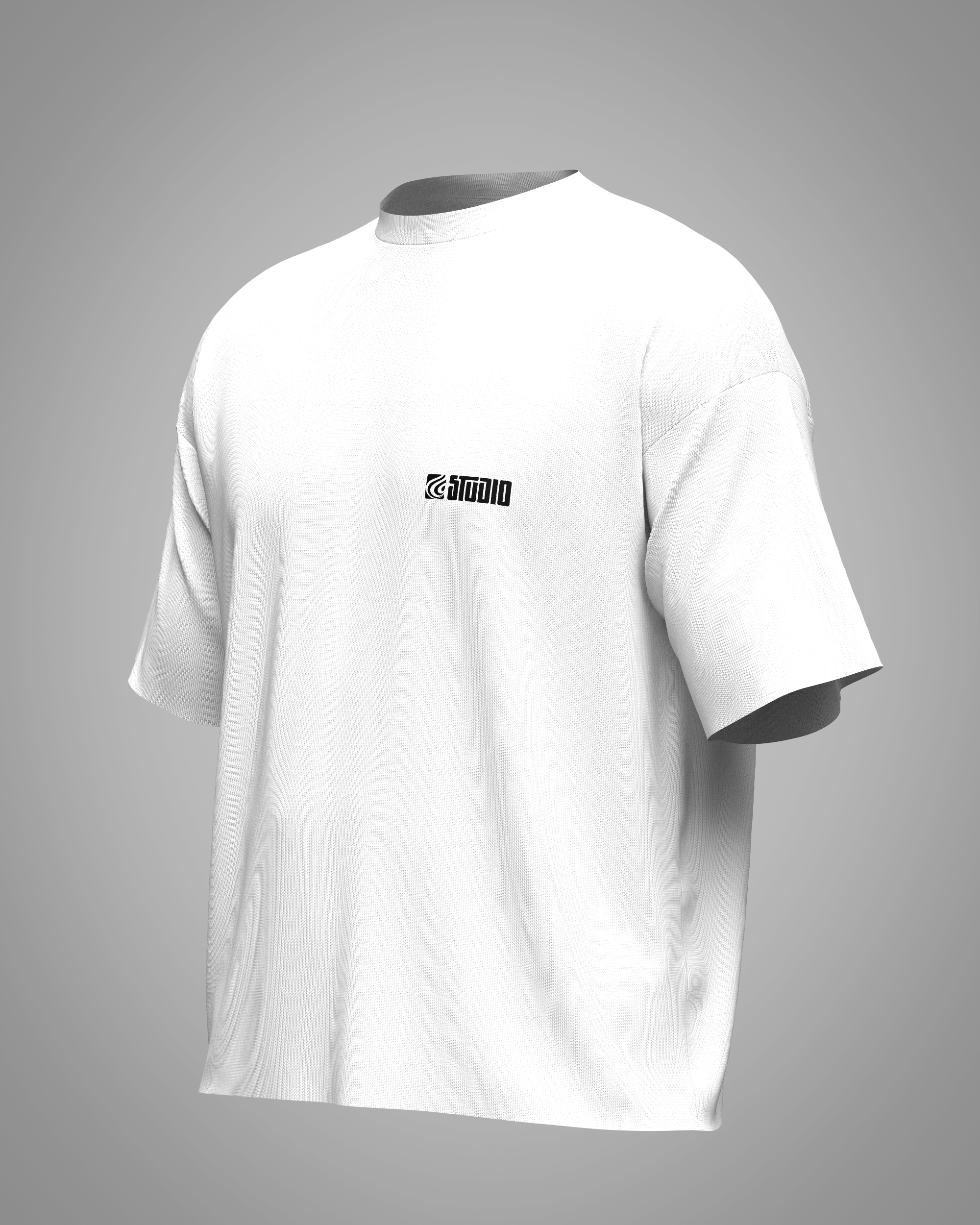 White t-shirt Oversized