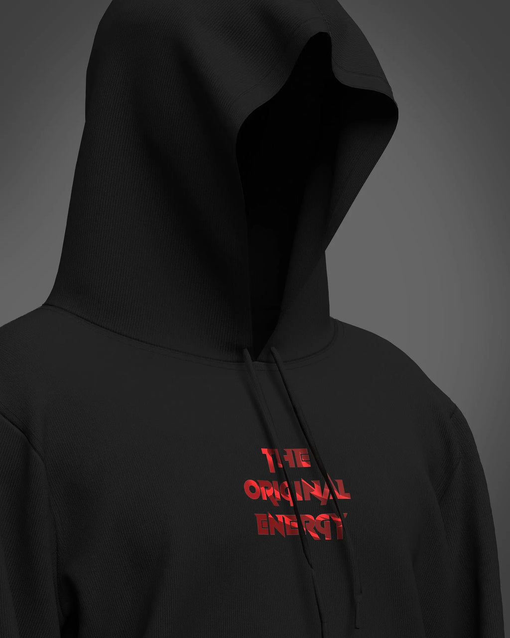 Black hoodie