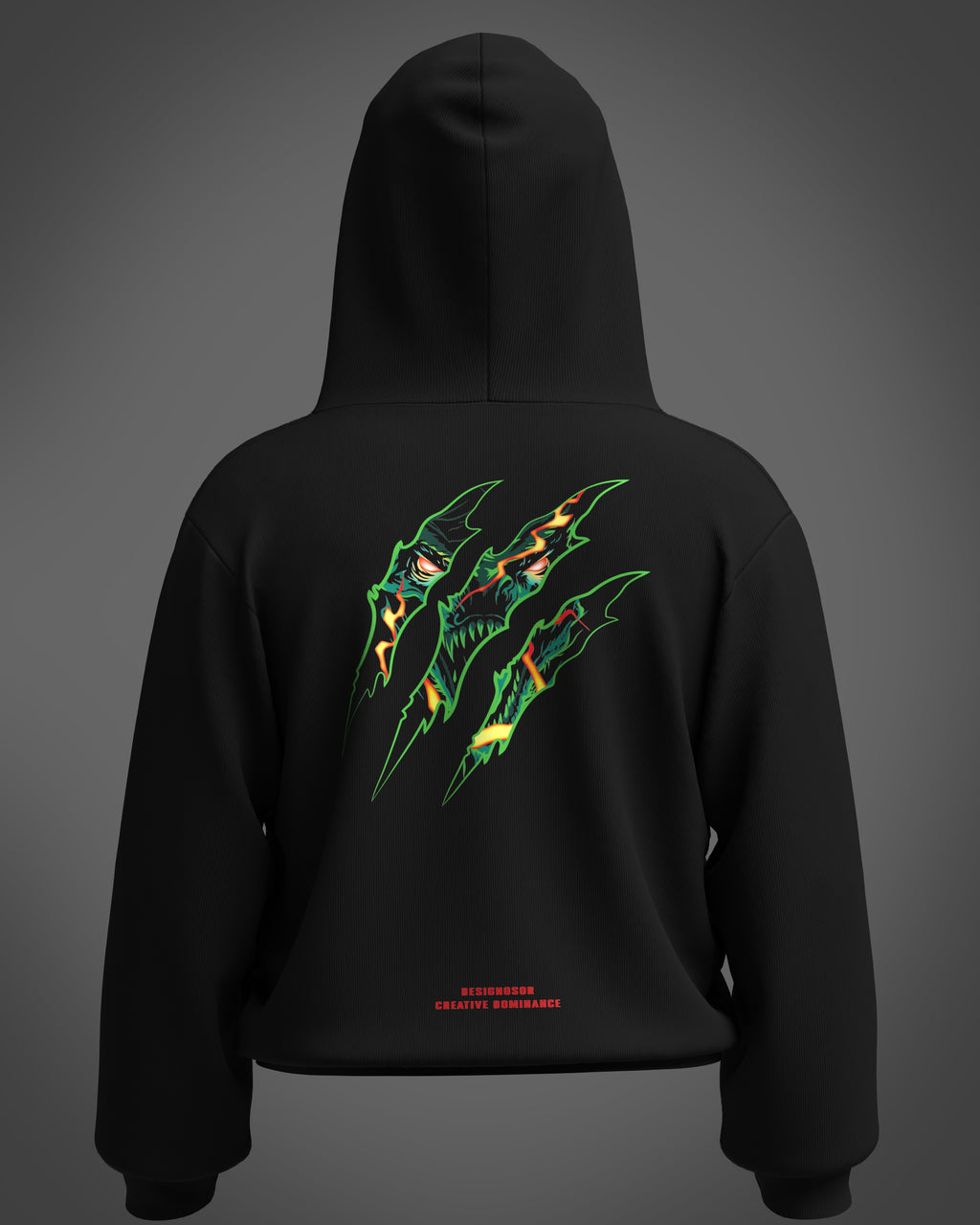 Black hoodie