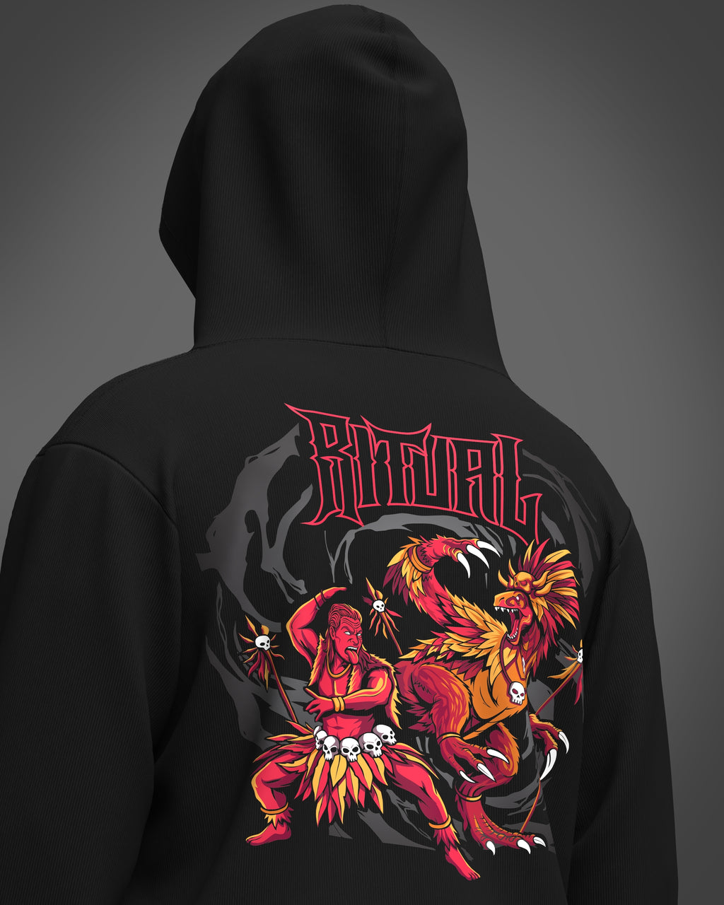 Black hoodie 