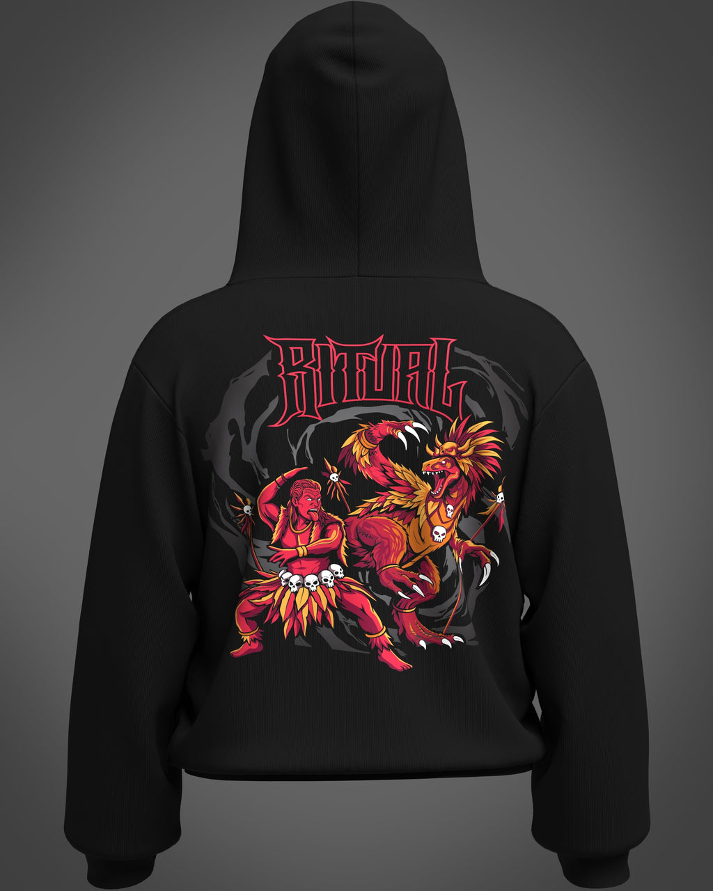 Black hoodie 
